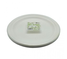 PLATO DE CAÑA DE AZÚCAR 22cm. 