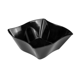 BOL REUTILIZABLES APERITIVOS NEGRO "ESTRELLA" 150ML. 