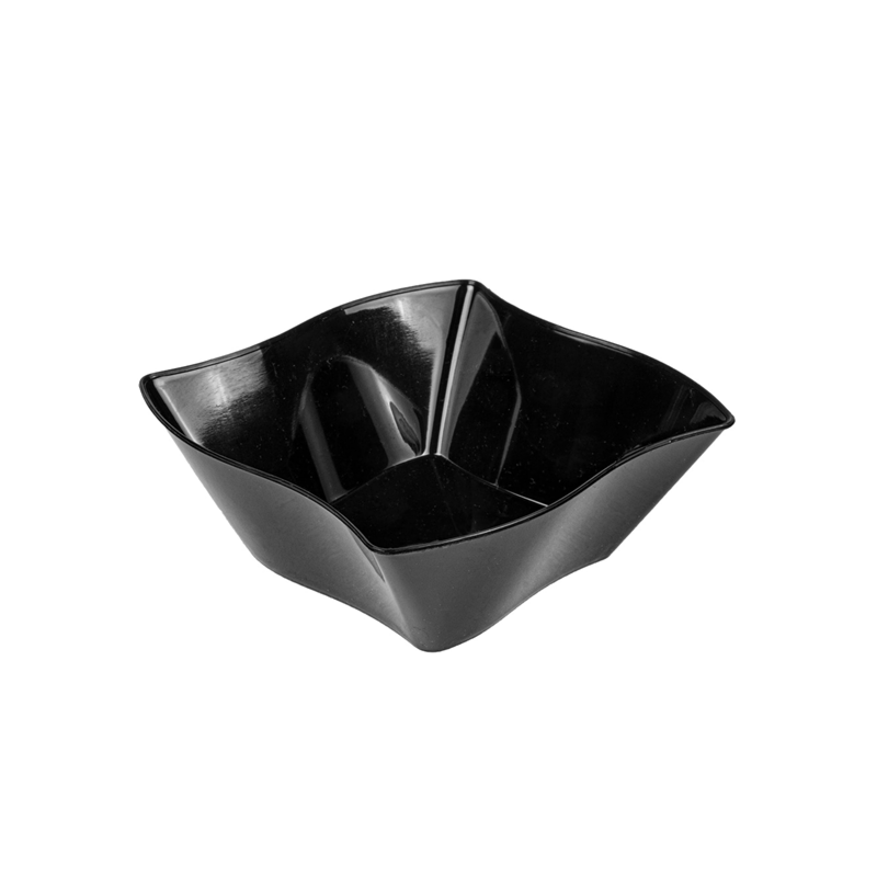 BOL REUTILIZABLES APERITIVOS NEGRO "ESTRELLA" 150ML. 