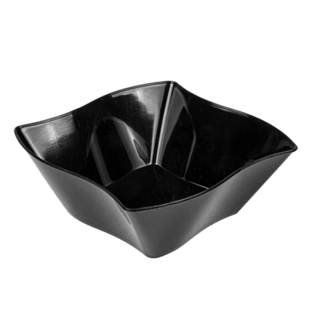 BOL REUTILIZABLES APERITIVOS NEGRO "ESTRELLA" 150ML. 