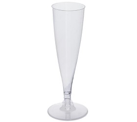 COPA CAVA TRANSPARENTE 18cm ALTURA. DESMONTABLE. 
