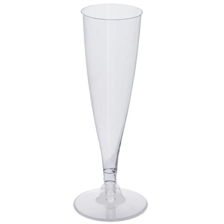 COPA CAVA TRANSPARENTE 18cm ALTURA. DESMONTABLE. 