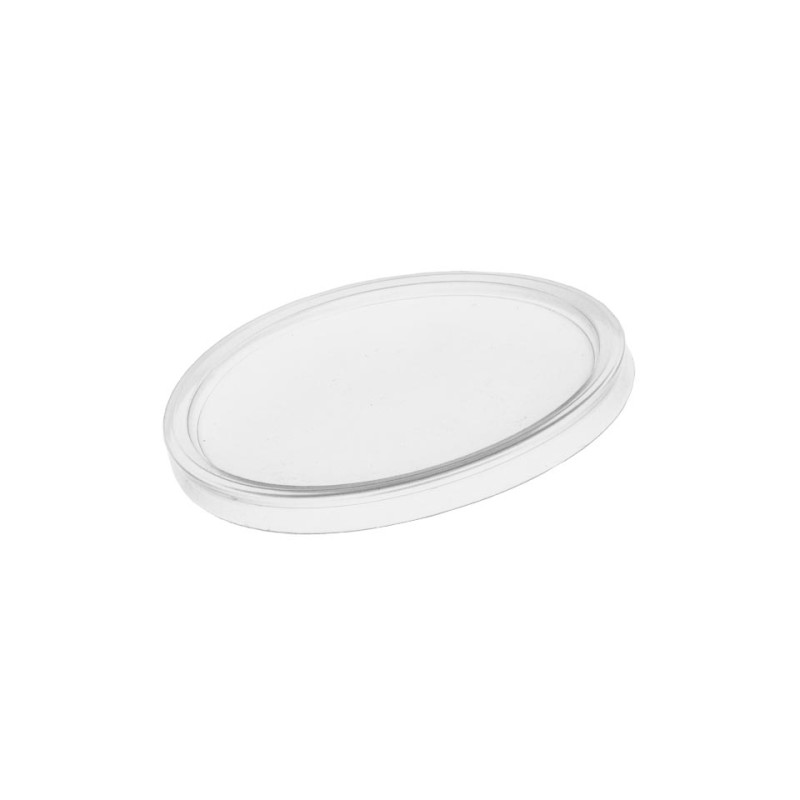Tarrina de plástico transparente pp redonda 1000cc 25u – Dispal