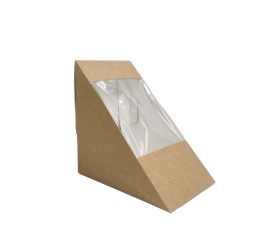 ENVASE SÁNDWICH TRIPLE. 12x12x8 cm. 