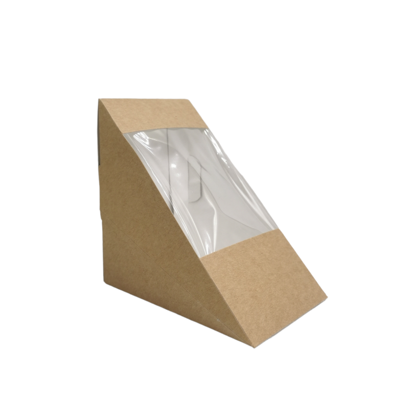 ENVASE SÁNDWICH TRIPLE. 12x12x8 cm. 
