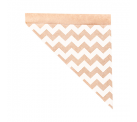 CONO PAPEL ZIG-ZAG 250G. 