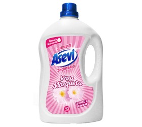 ASEVI DETERGENTE LÍQUIDO CONCENTRADO ROSA MOSQUETA 44 LAVADOS