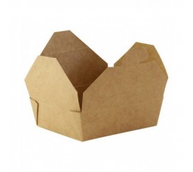 CAJA KRAFT CON CIERRE SOLAPA. 375ML. MINI. 