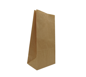 Bolsas de papel kraft tipo americano 12x24.5 +8cm (1000 uds)