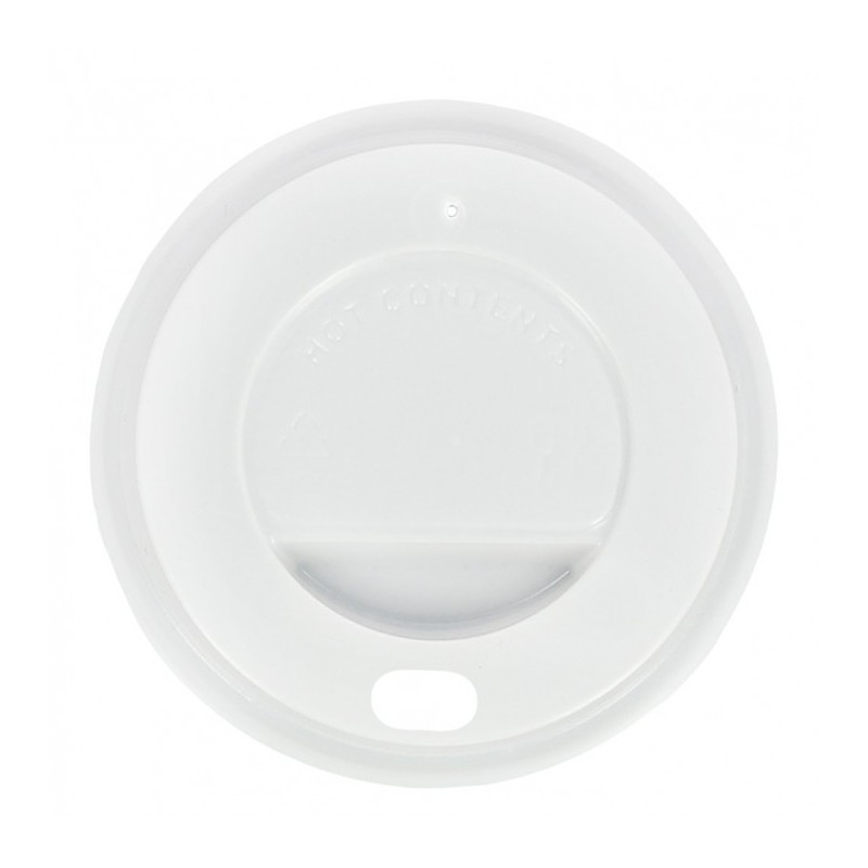 TAPA VASO BLANCA. 200ml. 7oz. 
