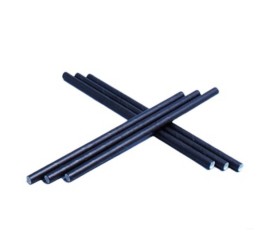 PAJITAS GRANIZADO PLÁSTICO NEGRAS 8x200mm. 250ud. 