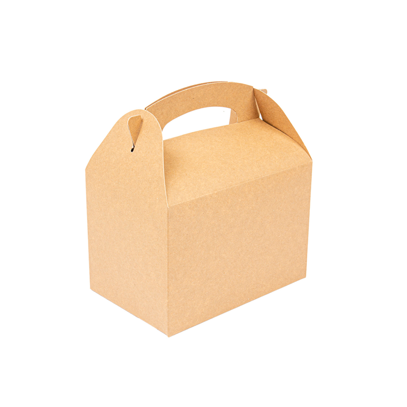 CAJA MENÚ KRAFT. 16x11x10cm. 
