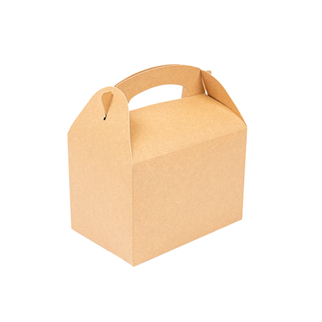 CAJA MENÚ KRAFT. 16x11x10cm. 