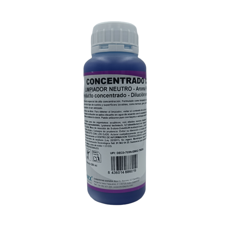 LIMPIADOR CONCENTRADO C12. FLORAL. 