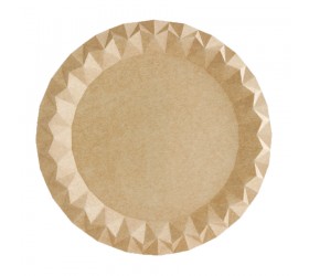 PLATO CARTÓN KRAFT DECO 29cm. 