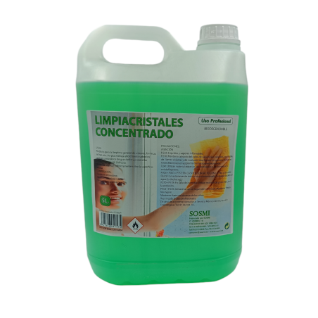 LIMPIACRISTALES CONCENTRADO BIODEGRADABLE. 