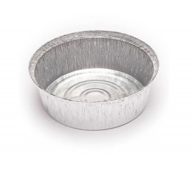 ENVASE ALUMINIO REDONDO POLLO 1.400cc. 
