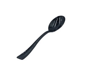 CUCHARA MINI NEGRA CATERING. 10.7cm. 50u