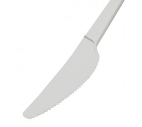 Cuchillo Almidón de Maíz PLA 16,5cm (50 uds)