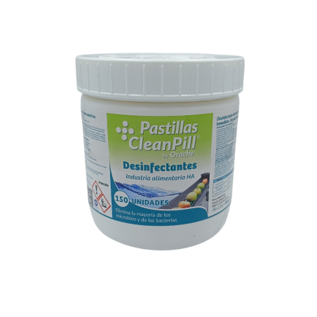 PASTILLAS DESINFECTANTES PARA INDUSTRIA ALIMENTARIA 150u.