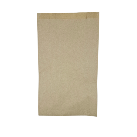 BOLSA PAPEL KRAFT ANTIGRASA.SOBRE.18X32+7CM. 