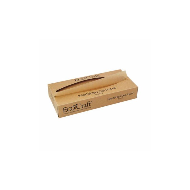 PAPEL KRAFT ANTIGRASA EN CAJA DISPENSADORA 500u.