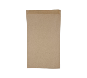 BOLSA PAPEL KRAFT. SOBRE 14x24+7cm. 