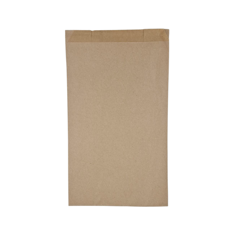BOLSA PAPEL KRAFT. SOBRE 14x24+7cm. 