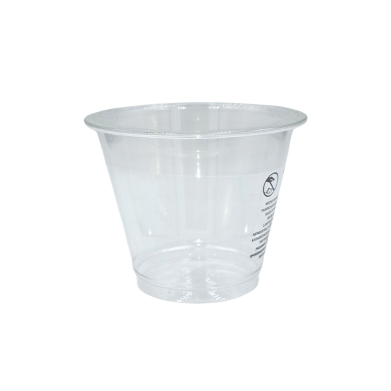 VASO PLÁSTICO PET. 266ml. 