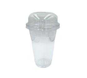 VASO GRANIZADO 500ml. PET 95mm. 