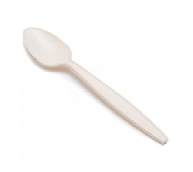 CUCHARA BLANCA PLA 16,5cm. 