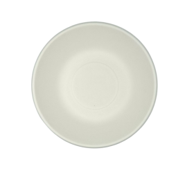 PLATO HONDO FIBRA DE CAÑA DE AZÚCAR 750ML. BIODEGRADABLE. 