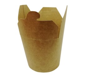 ENVASE KEBAB O NOODLES KRAFT 750ml. 50u