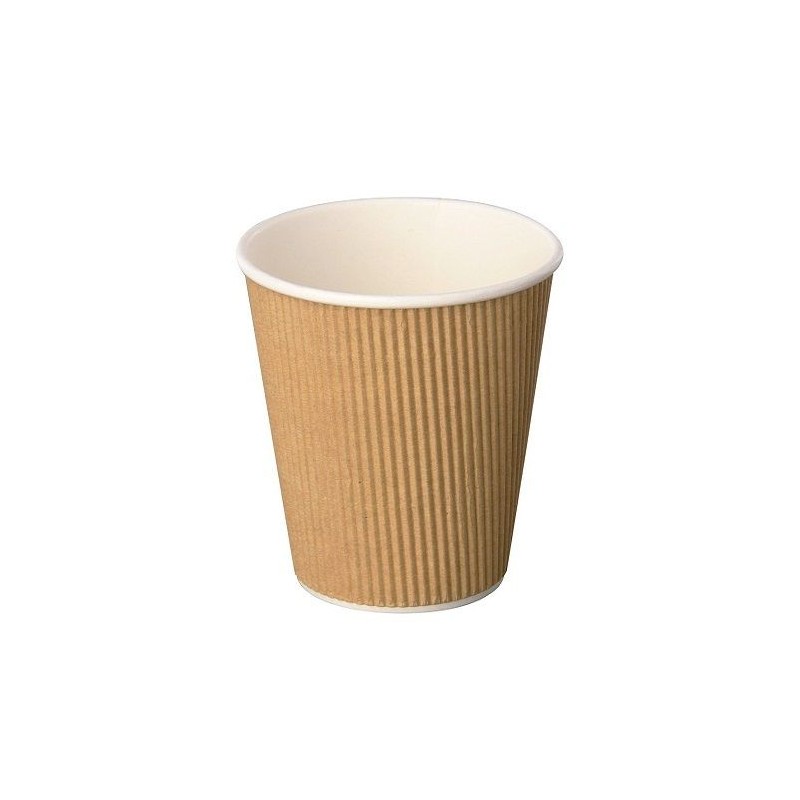 VASO CARTÓN KRAFT. DOBLE PARED. 360ml. 