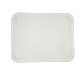 BANDEJA DE CARTÓN BLANCA 18X24cm. 50u.