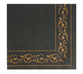 SERVILLETA 40x40cm. TISSUE NAPKINS ORO 50u