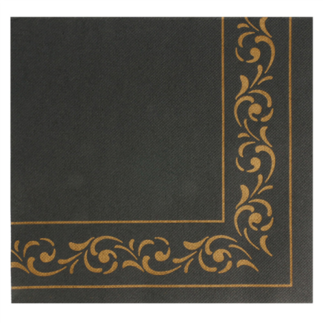SERVILLETA 40x40cm. TISSUE NAPKINS ORO 50u