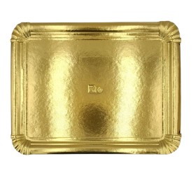 BANDEJA DE CARTÓN ORO Nº5 100u.