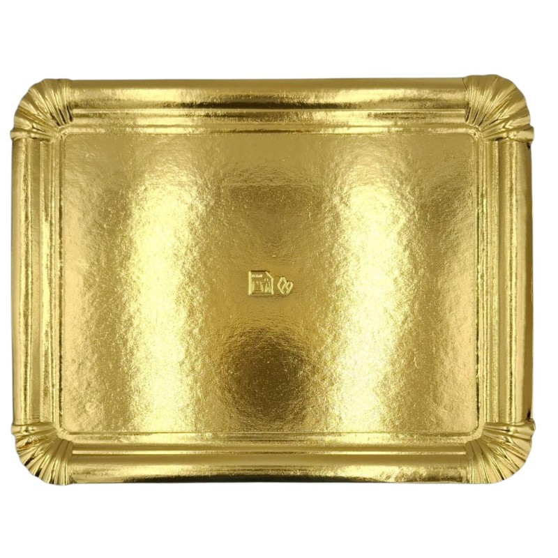 BANDEJA DE CARTÓN ORO Nº5 100u.