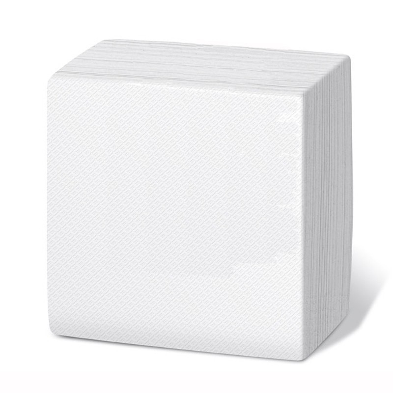 SERVILLETA BLANCA 1capa 30x30cm. 