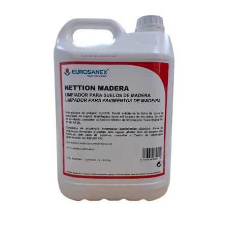 LIMPIADOR PARA SUELOS DE MADERA. NETTION MADERA. 
