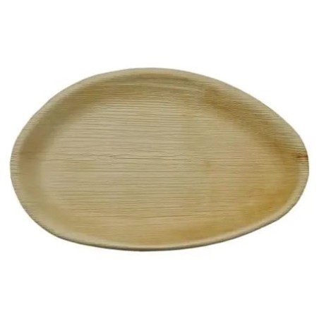 BANDEJA HOJA DE PALMA. OVALADA. 26X16cm. 