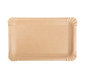 BANDEJA CARTÓN KRAFT 20X13cm. 