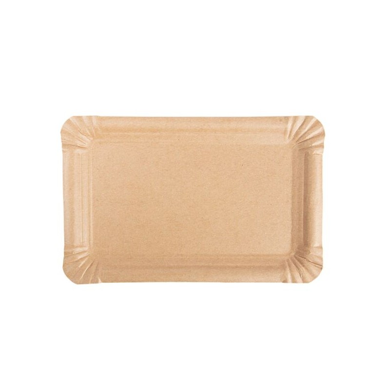 BANDEJA CARTÓN KRAFT 20X13cm. 