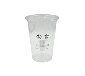 VASO GRANIZADO 300ml. PET 78mm. 