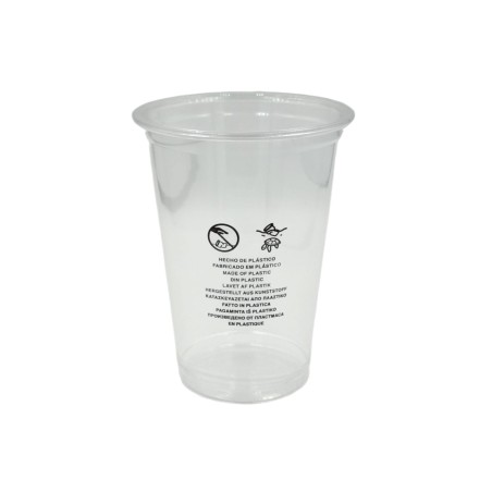 VASO GRANIZADO 300ml. PET 78mm. 