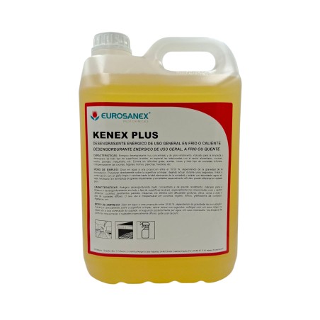KENEX PLUS DESENGRASANTE EN FRIO O CALIENTE 5l.