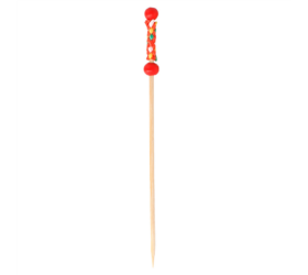 PICKS ROJOS. PINCHOS "PERLA". 12cm. 