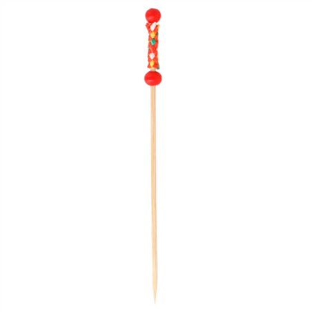 PICKS ROJOS. PINCHOS "PERLA". 12cm. 