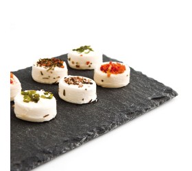 PIZARRA NATURAL APERITIVOS. GASTROFUN QD. 